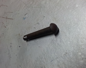 Pin shaft adaptor Ø6mm x 38mm